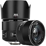 Meike 85mm f1.8 Wide Aperture Full Frame Auto Focus Telephoto Lens for Nikon F Mount DSLR Camera and Compatible with Nikon AP