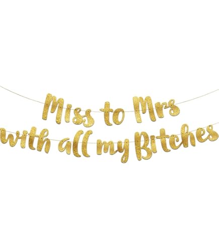 Bruidsfeestbanner 3 M – Champagne Goud, Voorvlaggenslinger Voor Vrijgezellenfeest, Bruidsdouche En Bruiloftsfoto's
