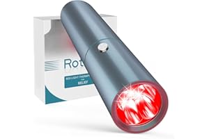 Rotsha Red Infrared Light Therapy Device - Strong Energy LED Redlight Wand Pain Relief for Body Healthcare Gift - 940nm 850nm 830nm 660nm, Blue