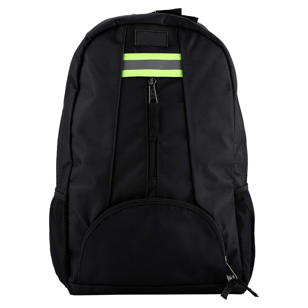 1680D Oxford Cloth Wear-Resistant Backpack for Electrician Plumber Repairman, 15kg Load Capacity, Waterproof, Adjustable Backpack Strap, Multi-pocket Tools Backpack(Black)