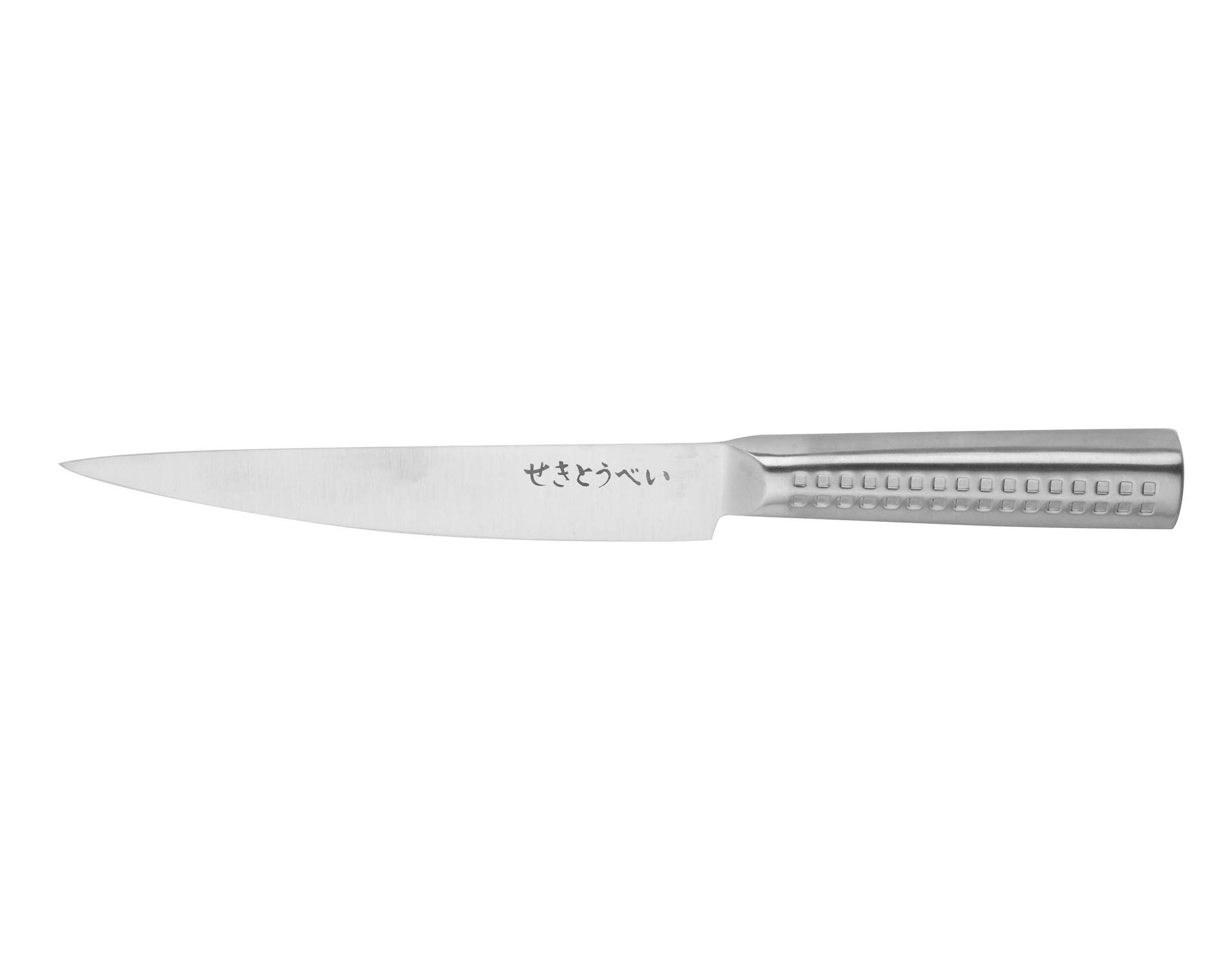 Sekitobei P500810 18.3 cm Japanese Carving Knife, Stainless Steel