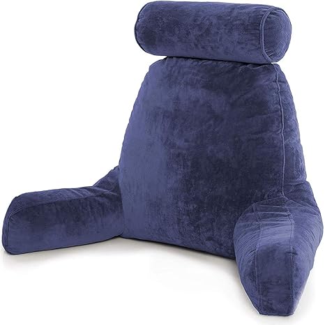 Amazon ポケット付き夫の枕 ベッドでテレビを見るための枕サポートベッド取り外し可能なカバースポンジフィル ベッドで座る夫枕枕サイドクッション D 抱き枕 オンライン通販