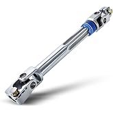 waltyotur Steering Column Lower Intermediate Shaft Replacement for F-150 2009-2014 Replacement for Navigator 8L1Z3B676A with U-Joint Coupler