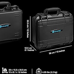 Lekufee Waterproof Hard Case Compatible with DJI