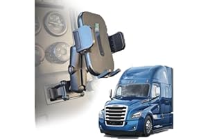 Never Inside Smash Mount FL, Freightliner Cascadia Phone Holder Kit 2018-2026, 1 inch RAM Compatible Accessories Holder for Semi Truck (Phone Mount Kit)