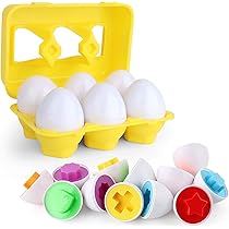 Amazon.com: VUIYA Toddler Toys - Color Matching Egg Set