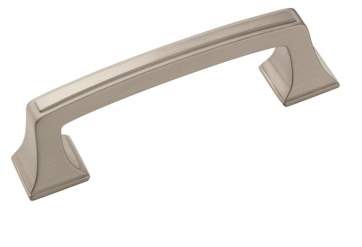 Amerock BP53030G10 BP53030-G10 Mulholland 3-Inch Pull, Satin Nickel, 3 in (76 mm) Center-to-Center