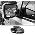 NXTGEN Custom Blind Spot Mirrors - Compatible With 2021-Present Ford F150 14th Generation Factory Mirrors With BLIS | Extended View - 2 Piece Set (Left & Right)