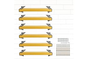 RDCMKL 6-Rung Heavy-Duty Fire Escape Ladder, Permanent Bolt, 600LB On Steel Emergency Ladder for Basement Windows & Egress Wells, 3-Layer Rustproof Coating (No Hooks, Direct Wall Mount) (6 Rung)
