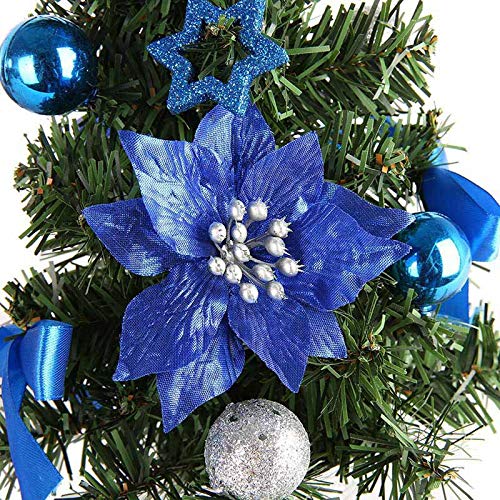 NJBRL Christmas Tree Xmas Tree Artificial for Home Decoration Christmas Parties with Lights & Ornaments