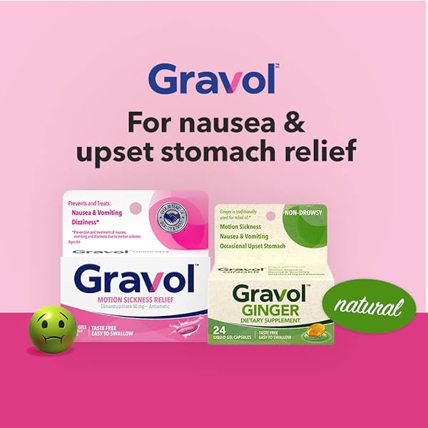 GRAVOL MOTION SICKNESS RELIEF AND NAUSEA PREVENTION, 50 MG COATED TABLETS, 10 CT.