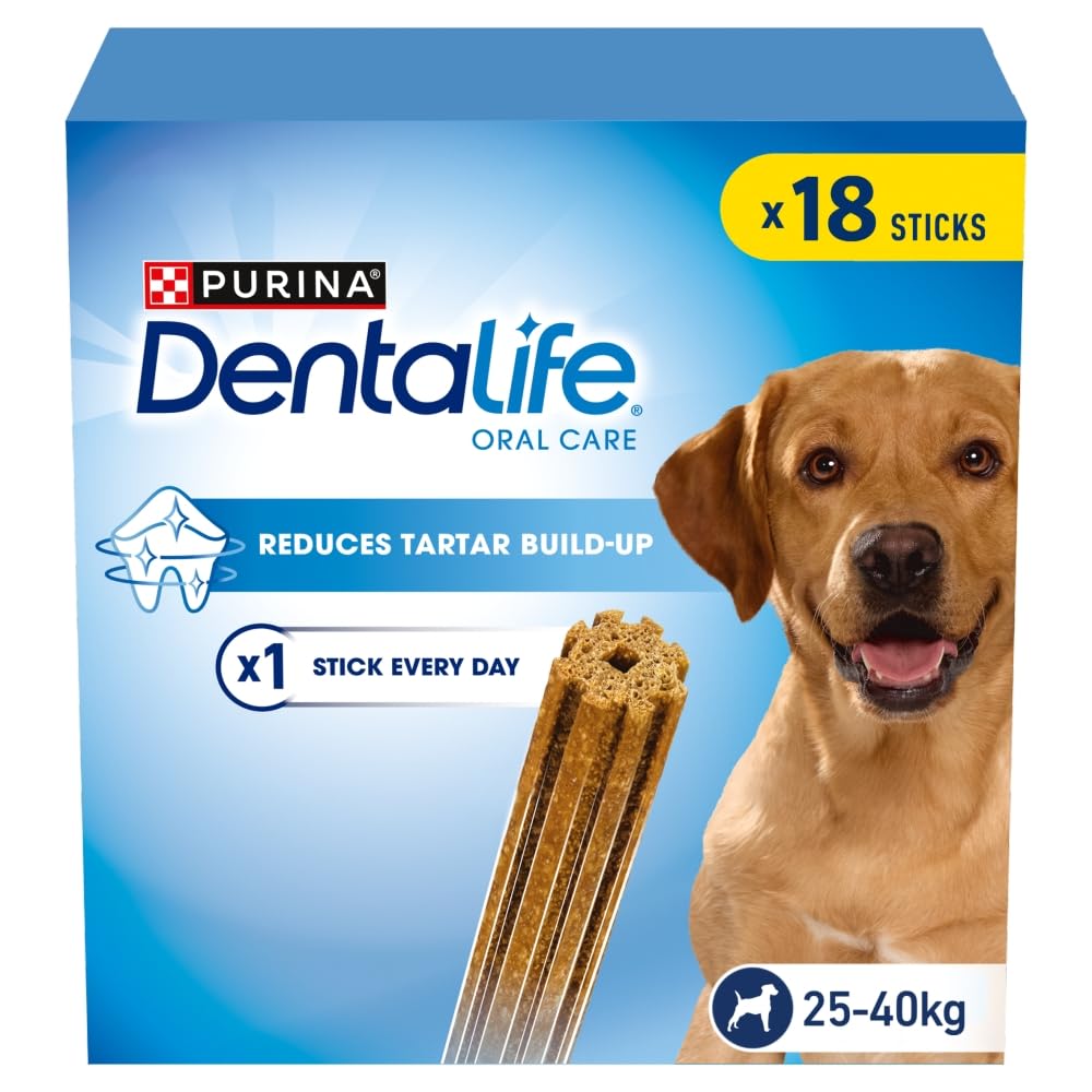 Dentalife Daily Oral Care Chews Large Dogs 18 Sticks 636g