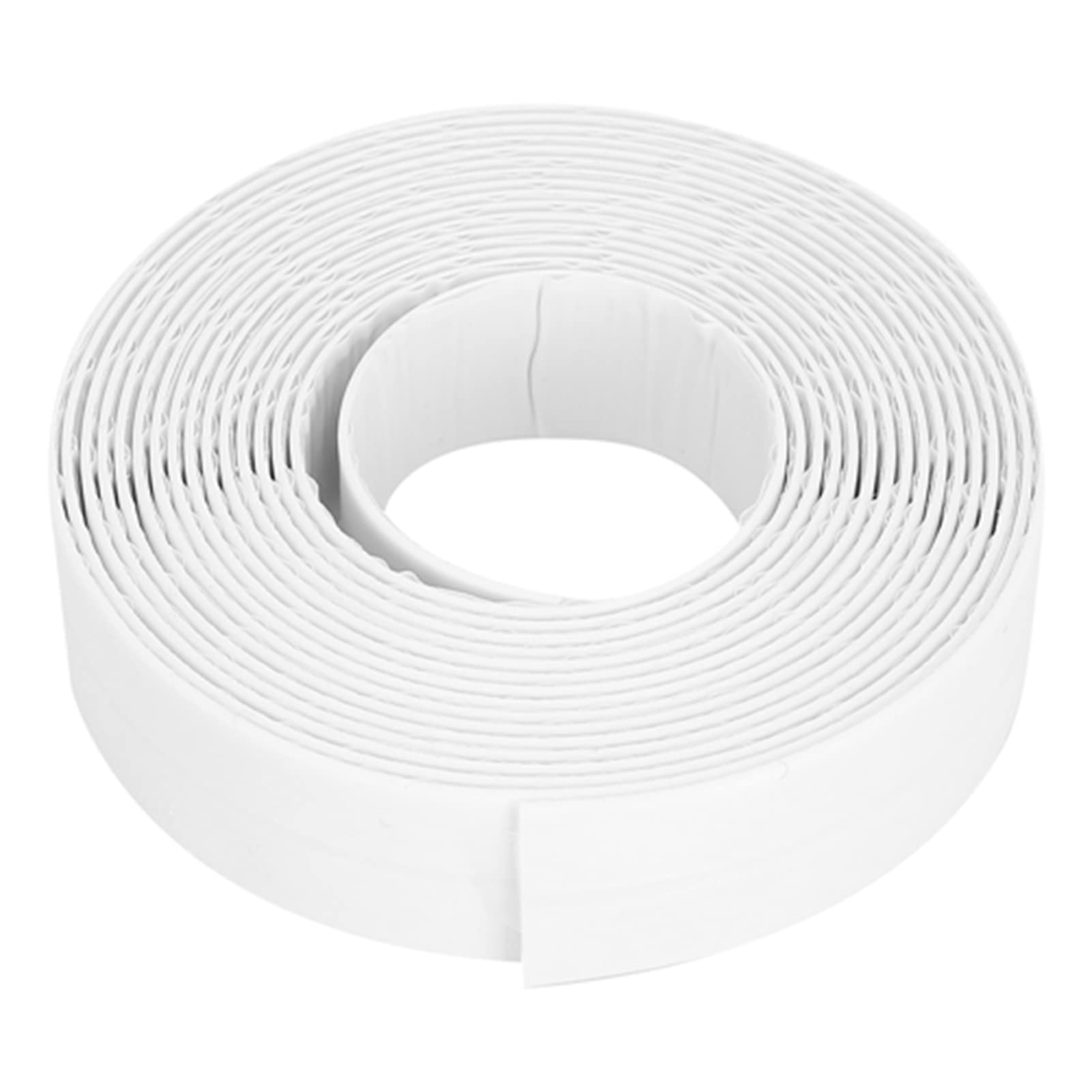 Oumefar 22mm White Caulk Tape,PE Waterproof Sealing Strip,Self Adhesive Sealant Tape,Flexible,Kitchen,Bathroom,Gas Stovetop,Mold Proof