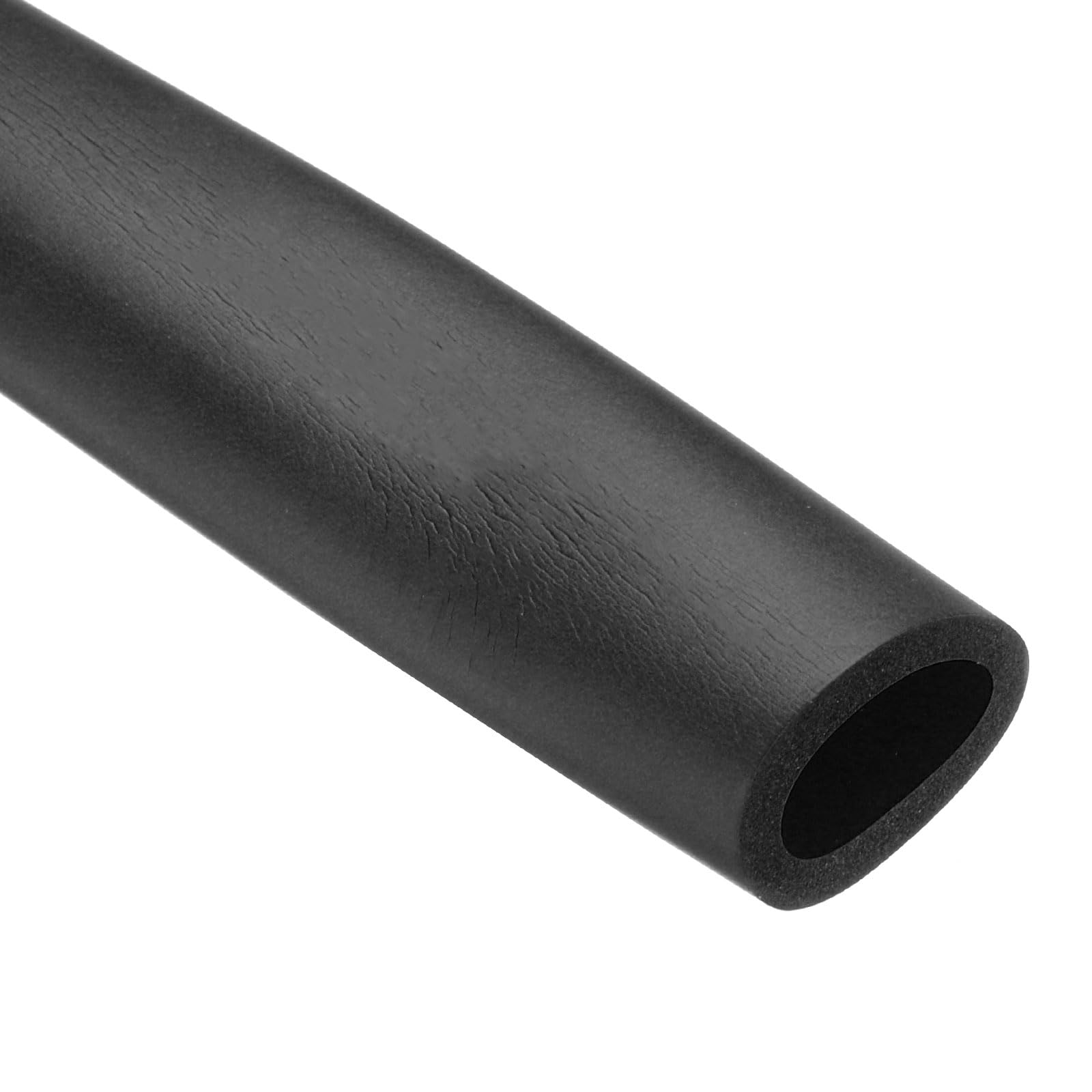 Rebower 22mm ID Pipe Insulation Tubing 5mm Thick Heat Preservation Foam Tube, [for Plumbing Freeze Protection Exercise Handle] - 32mm OD/3ft/Black
