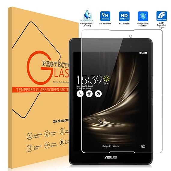ASUS ZenPad 3 z581kl Bildschirmschutzfolie, viflykoo 9H Härte gehärtetem Glas Hartglas Ultra Dünn Shatterproof Tempered Glass