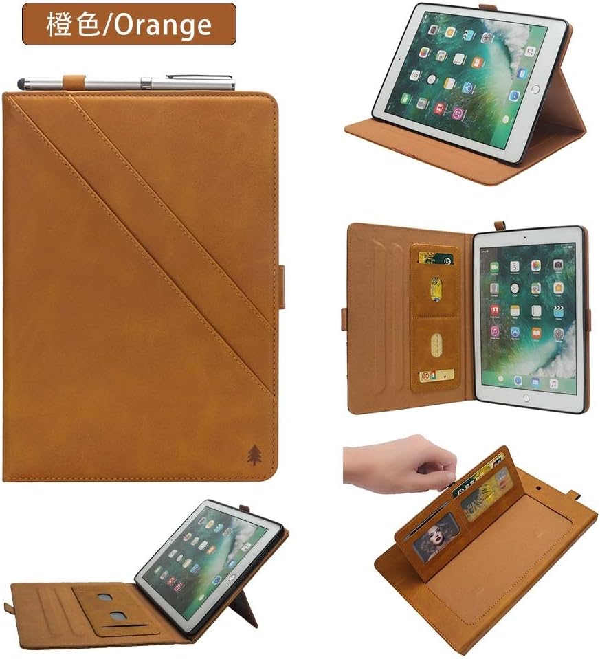 Tablet Cases PU Leather Double Stand Tablet Case With Auto