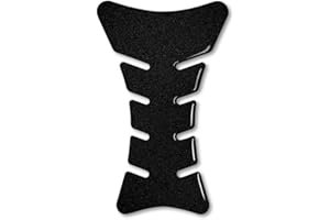 4R QUATTROERRE.IT 3D Tank Protection for Motorcycle, Sport, Black