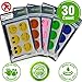 Mosquito Repellent Patches: 30 Count, Easy to Use, Can be placed on Clothes, Bed, Desk or Anywhere you like. Mosquito Repellent Patch Non-Toxic DEET Free - One Patch Works for 36-72 Hrs 100% Natural