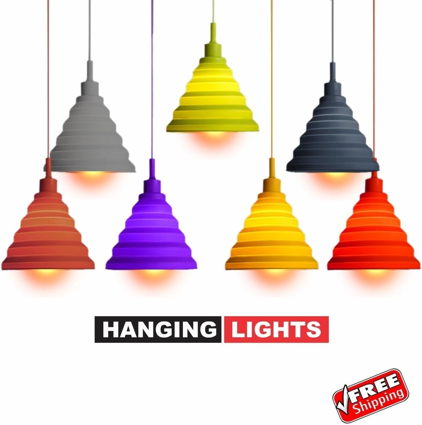 New Vintage Retro Light Shade Hanging Pendant Rustic Ceiling Lamp Café Restaurant Bedroom Living Room Hanging Pendant Lights (Green)