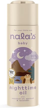 Nala's Baby Nighttime Oil 200ml – 99% Natural, Dermatologist Approved view 1