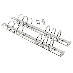 heyous 2pcs A5 Notebook 6-Hole Ring Binder