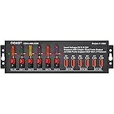 40Amp DC Power Splitter Distribution Module, 5 Power Pole Ports and 6 USB Ports Output