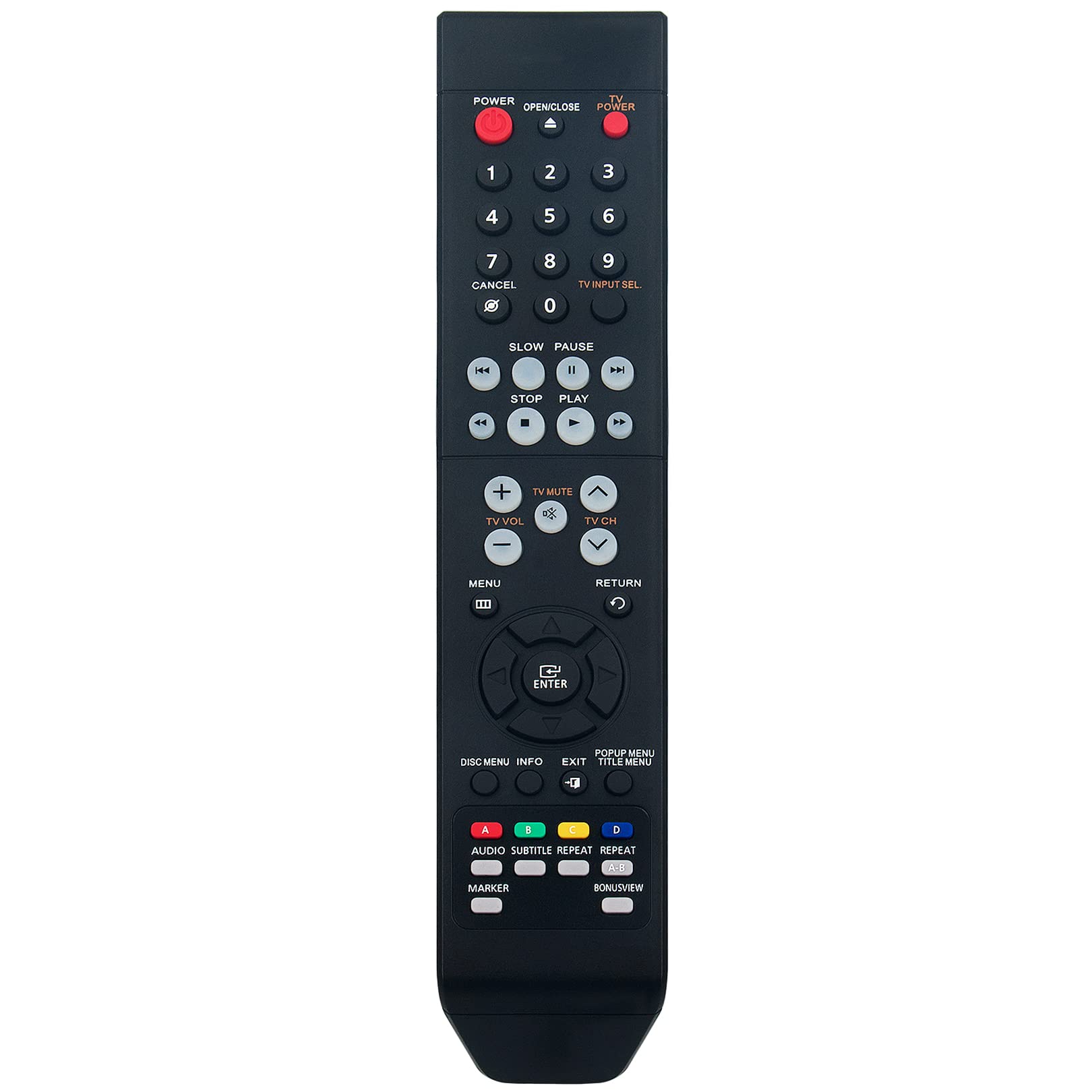 Photo 1 of AK59-00070D 00070D Replace Remote Control Work for Samsung Blu-ray Player BD-P1500/XAA BD-P2550/XAA BD-P2500/XAA BD-P2550 BDP2550 BD-P2500 BDP2500 BD-P1500 BDP1500