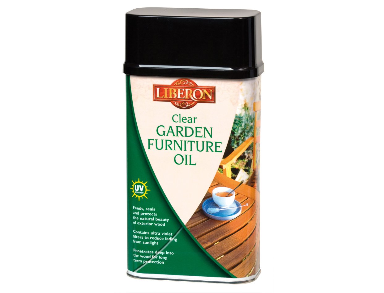Liberon GFOCL1L 1L Garden Furniture Oil - Clear