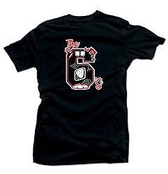 Jordan Retro 6 Carmine Match Tees - The 6's Black