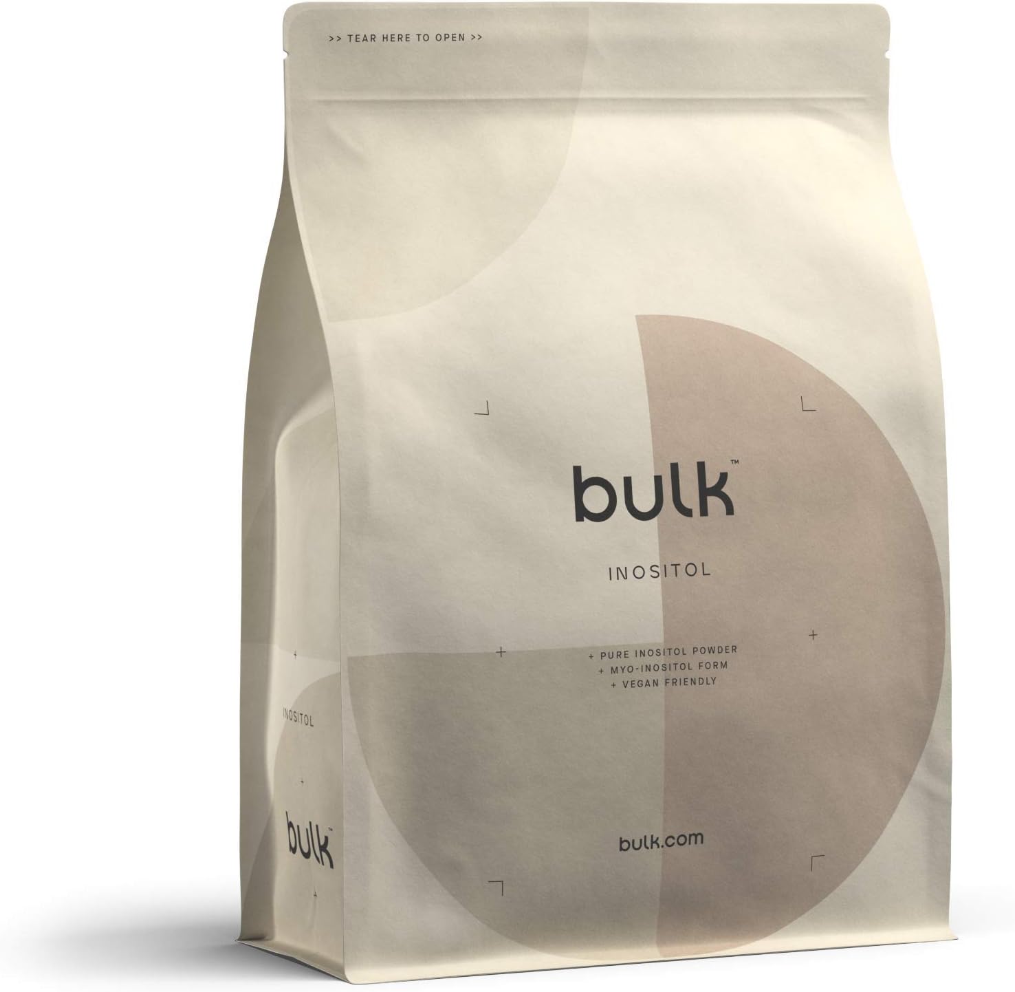 Bulk Pure Inositol Powder, 1 kg, Packaging May Vary