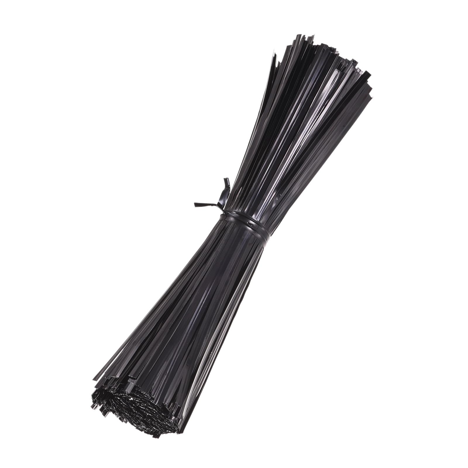 M METERXITY 750-Pack Metal Twist Ties, 20cm Metallic Twists Tie for Christmas/Party Decoration/Garden Plant/Gift Wrapping/Bread/Cake/Pops Candy Bags, Reusable Twisty-Ties [Black]