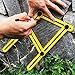 Multi Angle Measuring Ruler Newbest Angleizer Template Tool Angle-Izer Finder Maxform Multi-Angle Easy Measurement Clear Hand Tools 2 Pack
