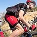 Santic Mens Cycling Bib Shorts Padded Mens Padded Biking Shorts Cycle Bib Tights with Color-Blocking UPF 50+