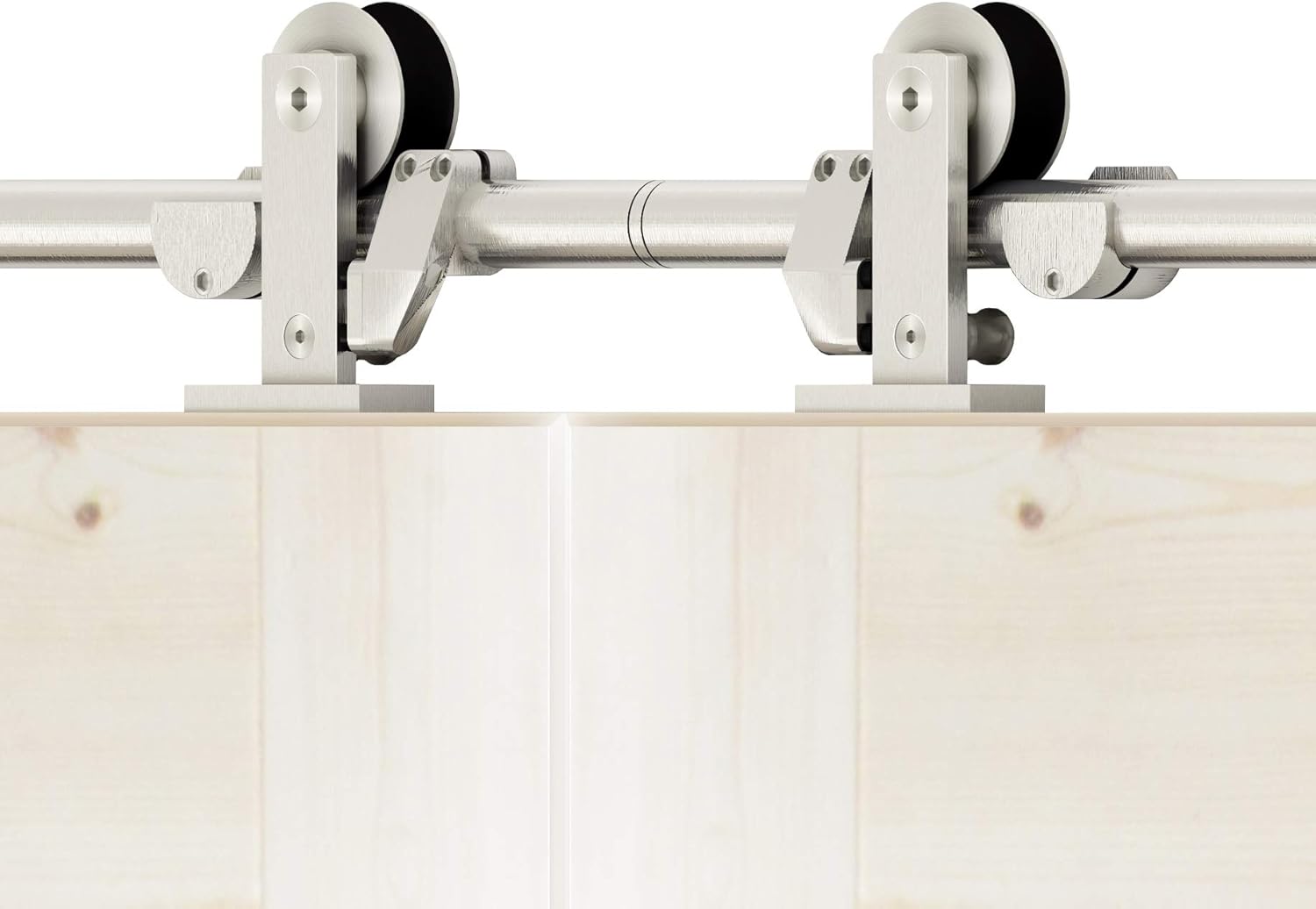 DIYHD 13FT Stainless Steel Top Mount BiParting Double