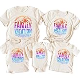 pleastee Family Vacation Shirts Matching Outfits Magical Tshirts for Family Cruise Trip Clothes Summer Travel Tops