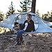 Apache Naki 2-Person Camping Tree Tents – Lightweight, All-Season Tree Hanging Sleep System – Tree Hammock Style for Backpacking and Outdoor Adventures – Mosquito Netting Top, Ripstop Nylon