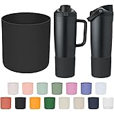 Silicone Higher Boot Compatible with Owala 30oz & 40oz FreeSip Sway Bottles & Tumblers, Large Protection Anti-slip Bottom Cover Sleeve for Freesip Sway Tumbler and Bottle
