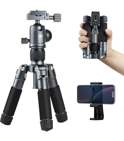 Treppiede Da Tavolo Vanguard VS-82 - Compatto E Leggero - Testa A 2 Vie - Foto 6