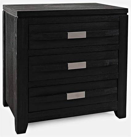 Amazon Com Jofran Altamonte Usb Charging Station Nightstand Dark Charcoal Furniture Decor