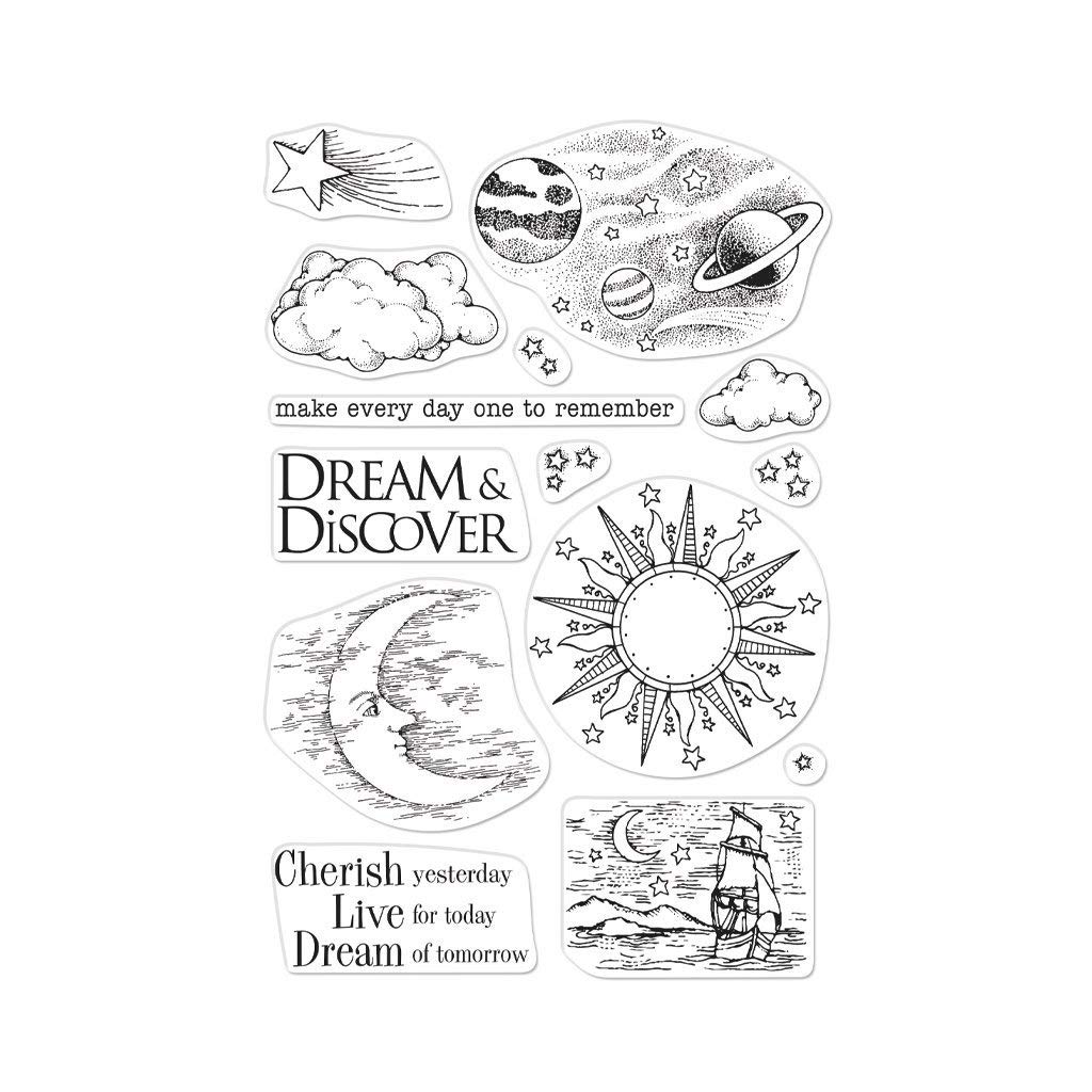 HERO ARTS Clear STMP Celestial, One Size