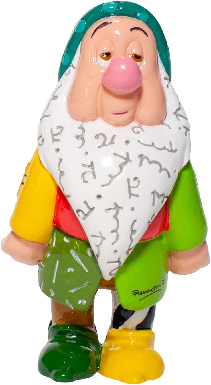 Romero Britto Sleepy Mini Figurine, Multicolour