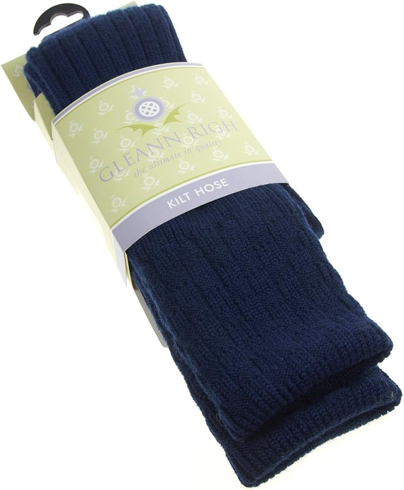 navy kilt socks