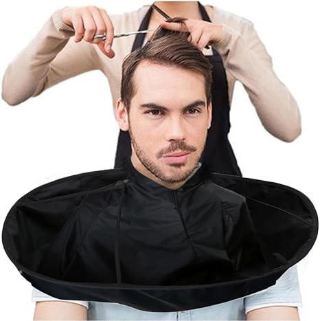 Amazon Com Barber Cape Fenleo Hair Cutting Cloak Umbrella Cape