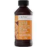 LorAnn Oils Cookie Butter Emulsion & Flavoring For Baking | Better Than Cookie Butter Extract For Cookies, Cakes, Drinks, Ici