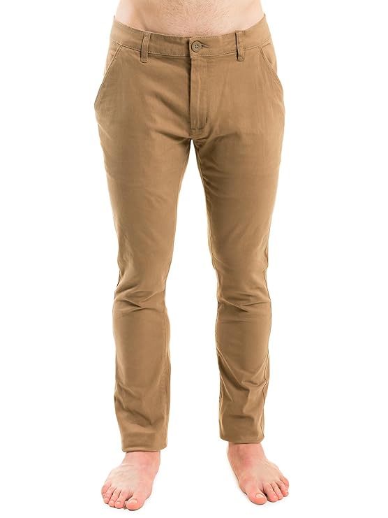 Casual Standard Chino Hose Modern Slim Fit