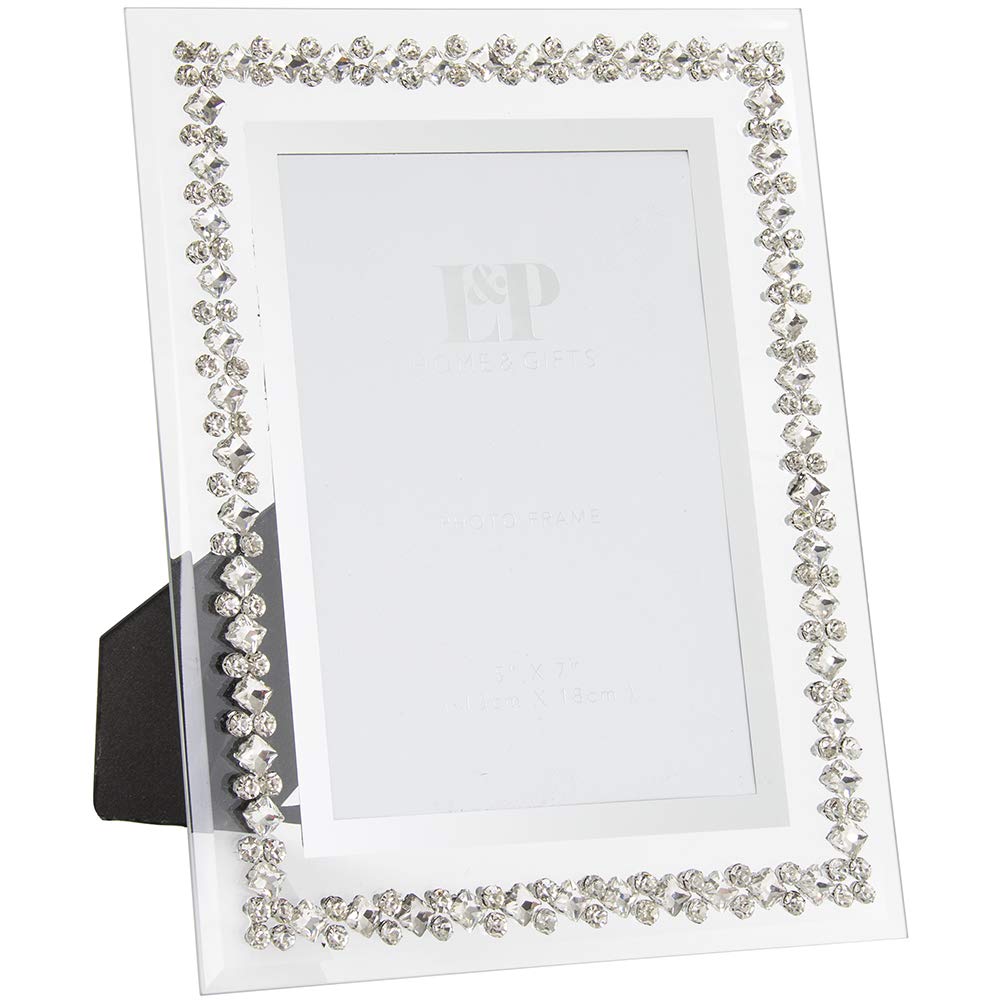 LEONARDO MIRROR DIAMANTE FRAME 5x7
