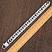 Hermah Heavy Mens Bracelet Chain 316L Stainless Steel Silver Punk Double Curb Cuban Rombo Link 15mm 7inch
