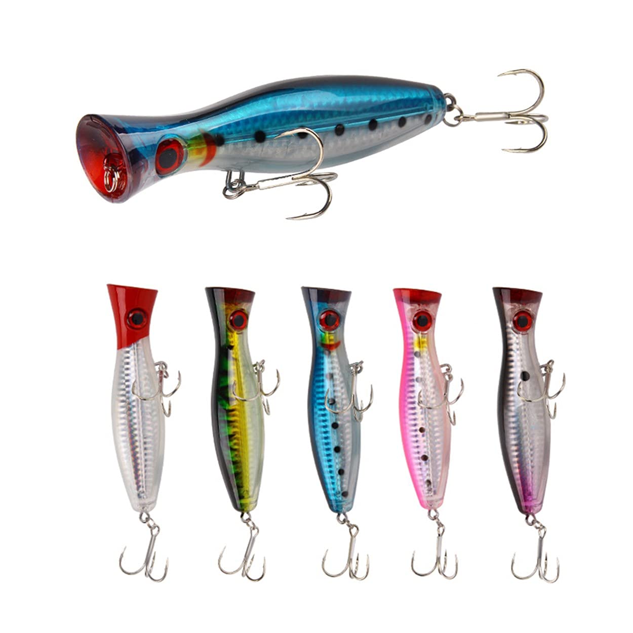 FNAPE 08IW Simulation Bait 5-Piece Set, Acrylic