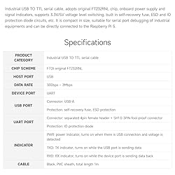 Waveshare Industrial USB to TTL (D) Serial