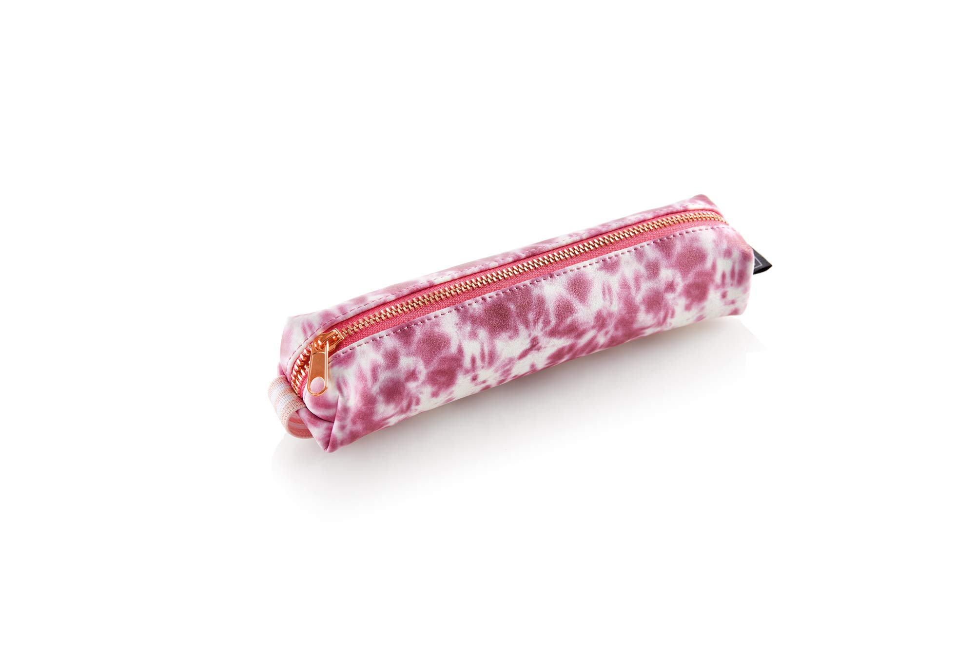 Miquelrius - Mini Pencil case, Includes Elastic Band, Zip Closure, Pencil case Size 190 x 25 x 40 mm, Tie Dye Design